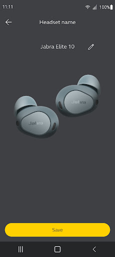 Screenshot of Jabra Sound+