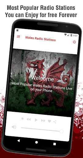 Android application Wales Radio Stations screenshort