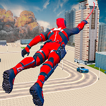 Cover Image of Tải xuống Miami Rope Hero Spider Games  APK