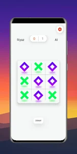 Tic Tac Toe : Play with friend