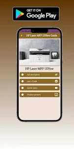 HP Laser MFP 137fnw Guide