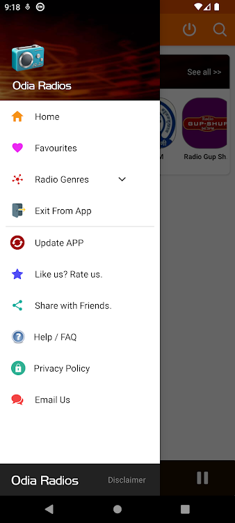 Odia FM Radio - ଓଡିଆ ରେଡିଓ | - 1.1 - (Android)