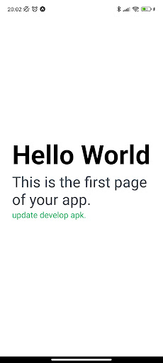 Android application Portafolio personal screenshort