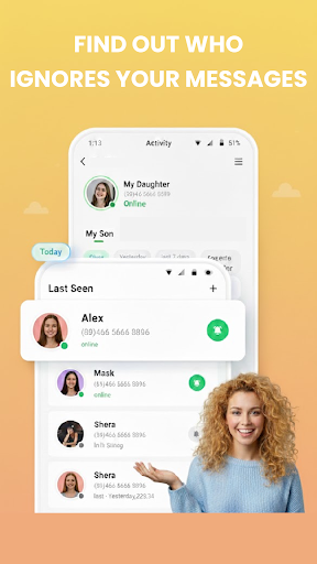 Wawy - WA Online Tracker screenshot 1