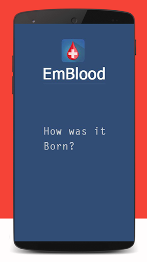 EmBlood - Life Saving App Screen 2