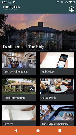 Android application The Ridges screenshort