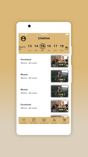 Stamina45 Screen 2