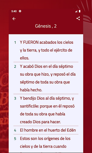 Biblia Reina Valera Screen 3