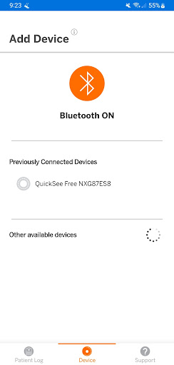 Android application QuickSee Free Companion screenshort