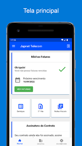 Japnet Telecom Screen 2
