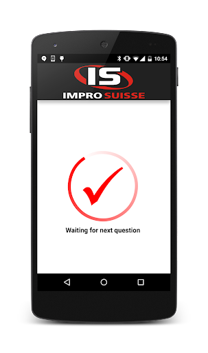Android application Impro Vote screenshort