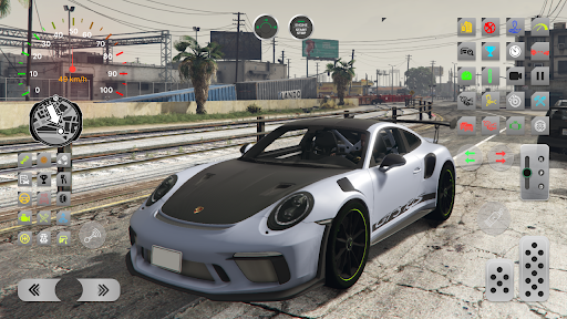 Android application Cabrio Porsche 911 GT3 Drive screenshort