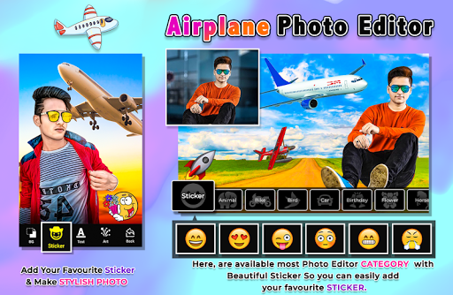 Airplane Photo Editor Screen 3