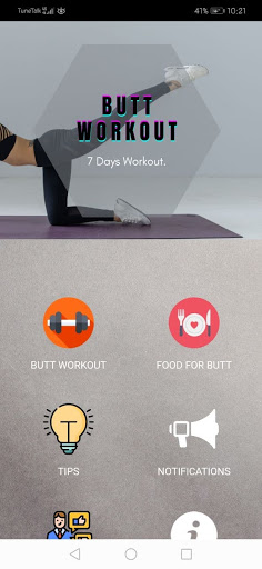 Butt workout Screen 2