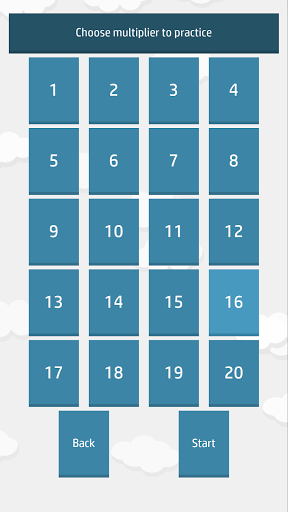 Multiplication table - Learn and