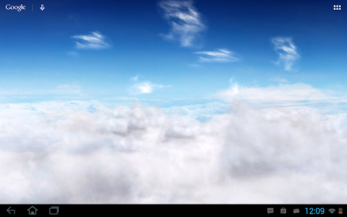 Blauer Himmel Wallpaper Gratis Screenshot