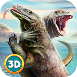 Komodo Dragon Lizard Simulator icon
