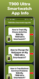 T900 Ultra Smartwatch App Info poster 6