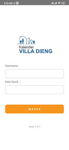 Android application Kalender Villa Dieng screenshort