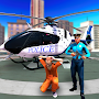 Flying Police Helicopter Chase