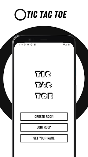 Android application Tic Tac Toe screenshort