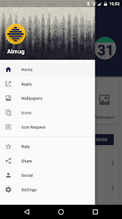 Almug - Icon Pack Captura de pantalla