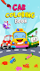 screenshot of Cars Coloring Book Kids Game