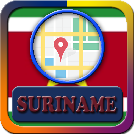 Suriname Maps and Direction  Icon