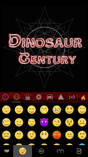 Dinosaur Kika Keyboard Theme Screen 2