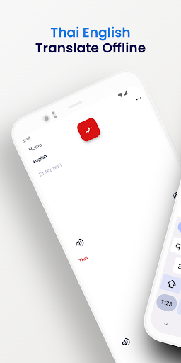 Android application Thai-English Translator App screenshort