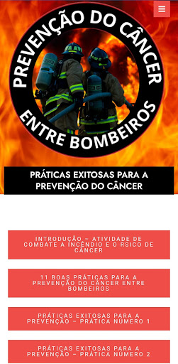 Android application BOMBEIRO SAFETY screenshort