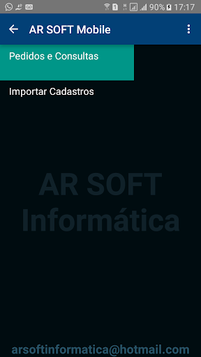 ARSOFT MERC Loja Screen 2