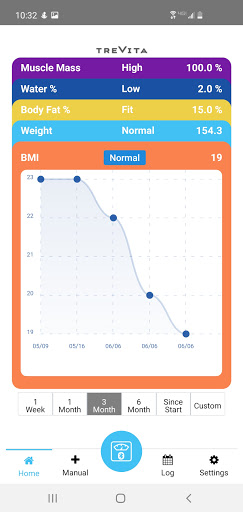 TreVita App Screen 2
