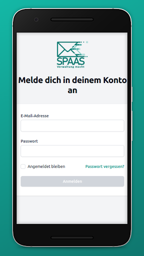 Android application SpaaS screenshort