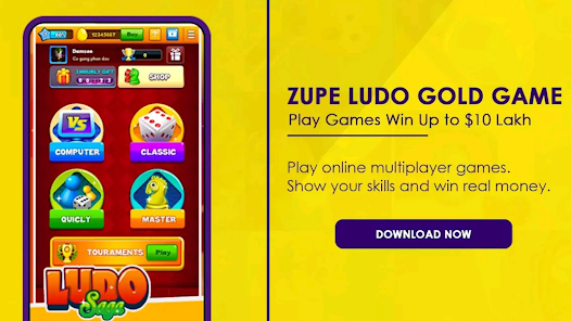 Zupeea Games - Play Ludo & Win 1.10 APK + Mod (Unlimited money) untuk android