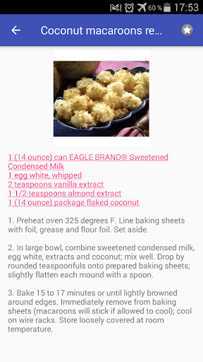 Macaroons recipes with photo offline