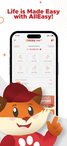 Android application AllEasy screenshort