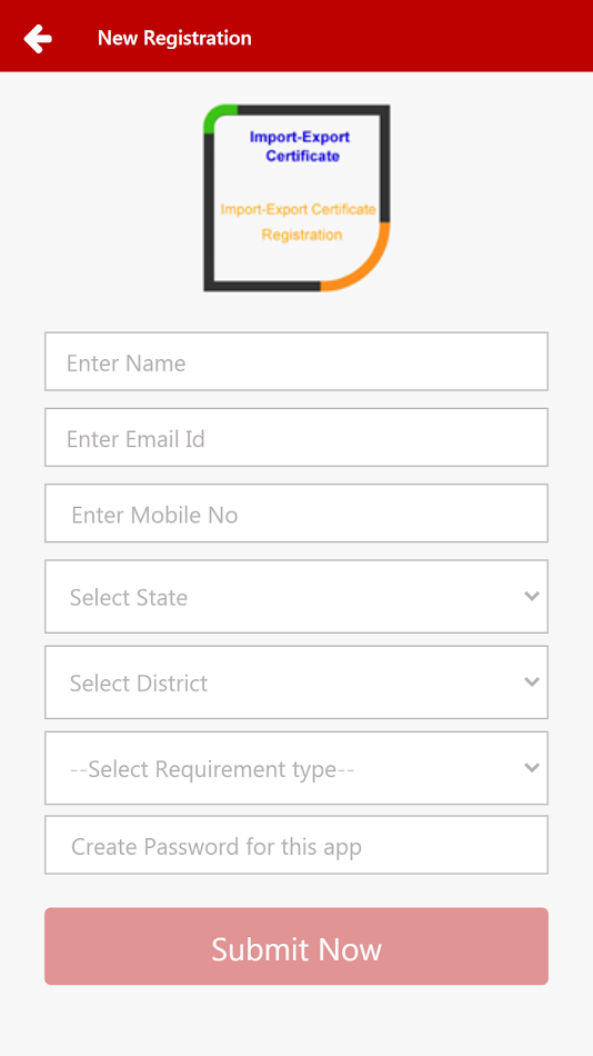 #2. Get Import Export Code or IEC (Android) Door: ESEVA APP