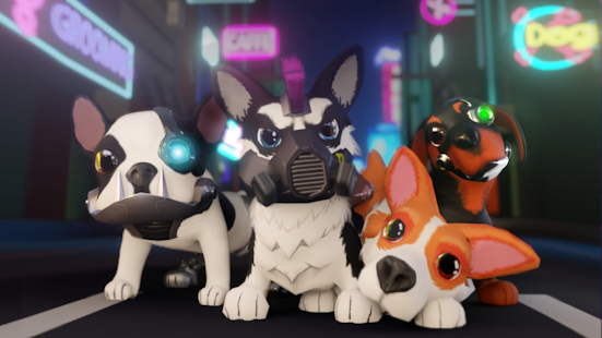 CyberDogs - Cyberpunk Runner 0.8.2 APK screenshots 6