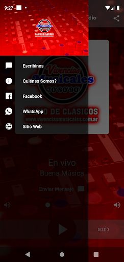 Vivencias Musicales Radio Screen 2