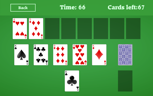 Android application Frog Solitaire screenshort
