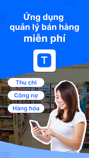 Android application Tinai: Quản lý bán hàng screenshort