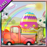 Easter Eggs Delivery-Bunny icon