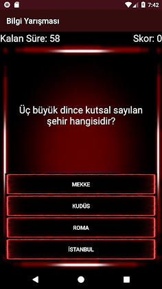 Ödüllü Bilgi Yarışması - Screenshot 2