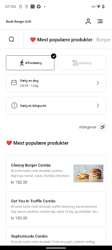 Bash Burger & Grill Screen 3