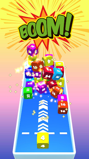 2048 Cube Buster Merge Cubes