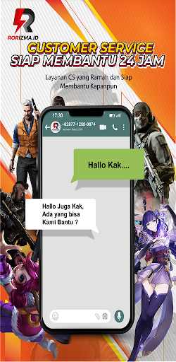 Android application RORIZMA ID - Agen TopUp Murah screenshort