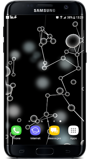 Plexus Particles 3D Live Wallp