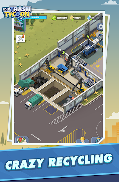 Idle Trash Tycoon - Get Rich - Screenshot 1