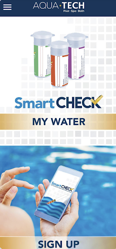 Android application SmartCheck: Pool+Spa Water screenshort